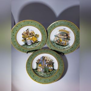 Sakura Deborah Mumm Garden Vingette Plates